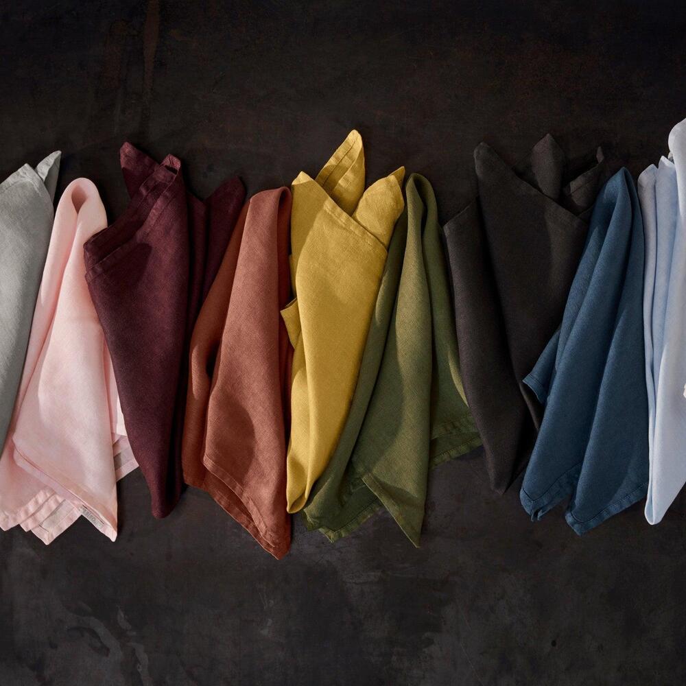Linen Sateen Placemats - Set of 4 by L'Objet 1