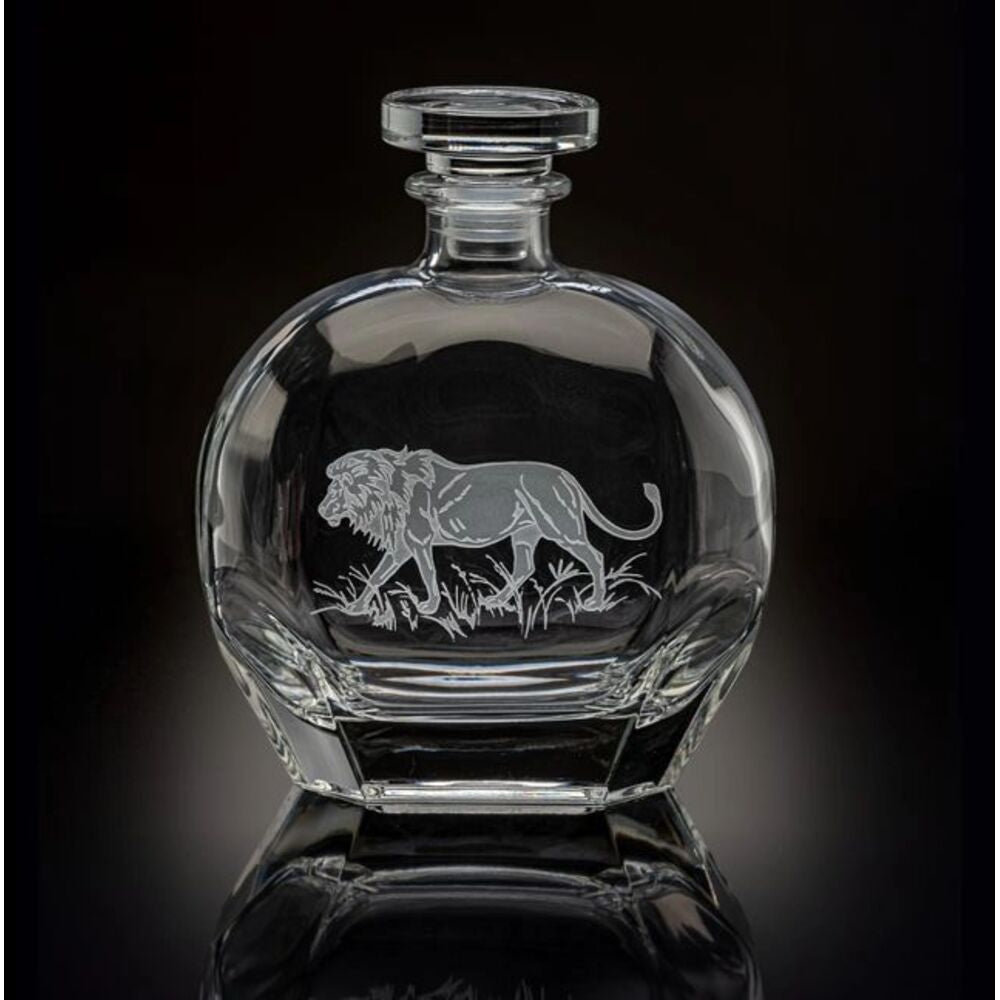 Lion Decanter Safari by Julie Wear
