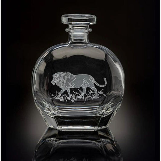 Lion Decanter Safari by Julie Wear