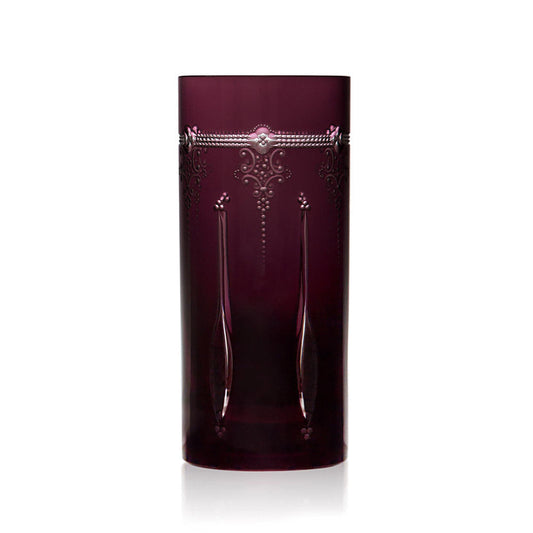 Lisbon Amethyst Highball by Varga Crystal