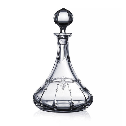 Lisbon Clear Ships Decanter 1,0 Liter by Varga Crystal