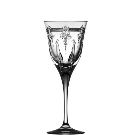 Lisbon Clear White Wine Glass by Varga Crystal