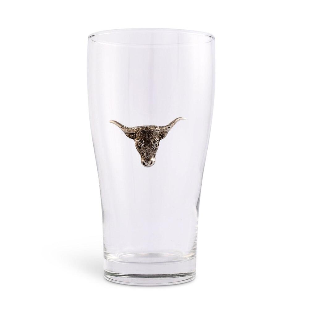 Long Horn Beer Glass by Vagabond House 1