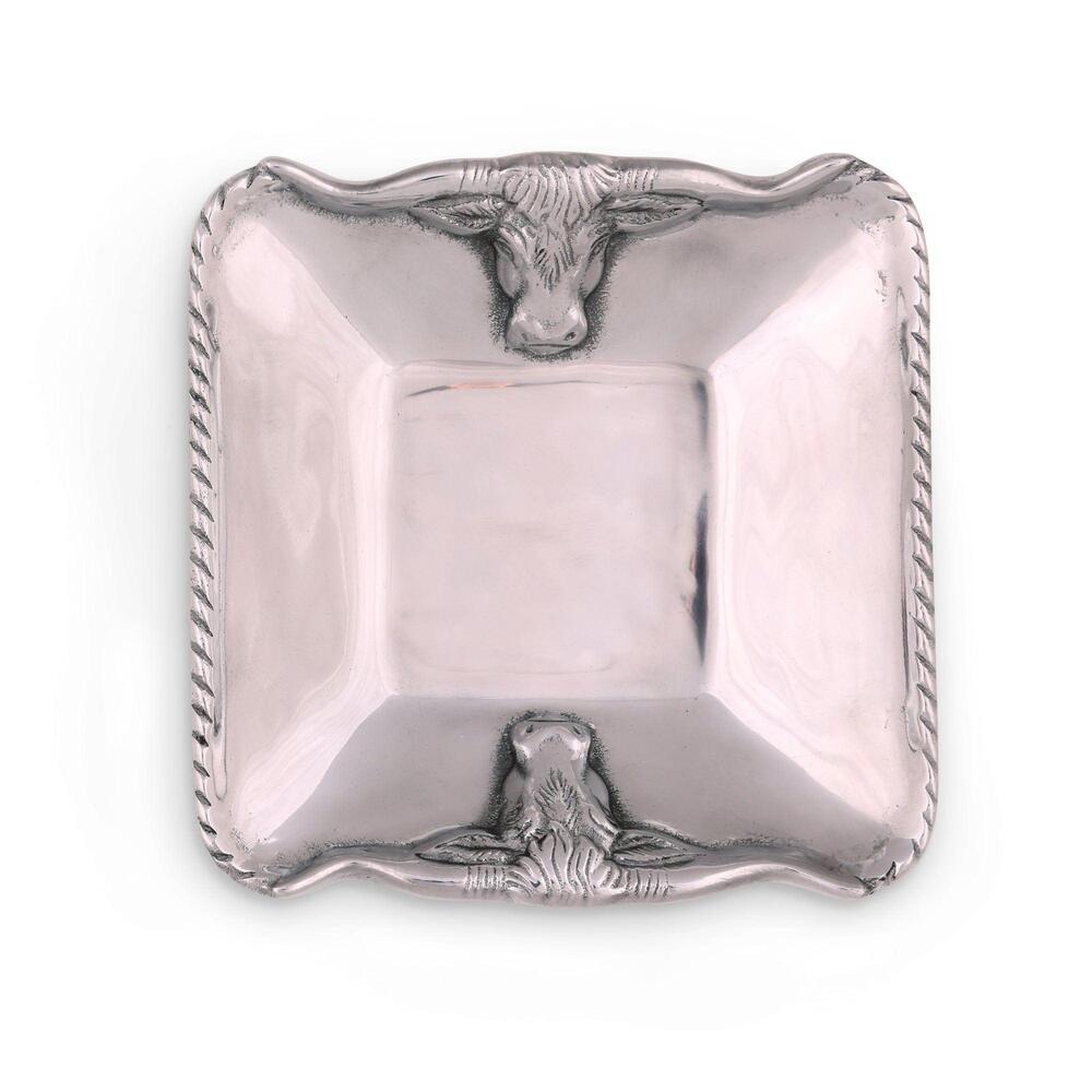 Longhorn 6.5" Bowl by Arthur Court Designs 1