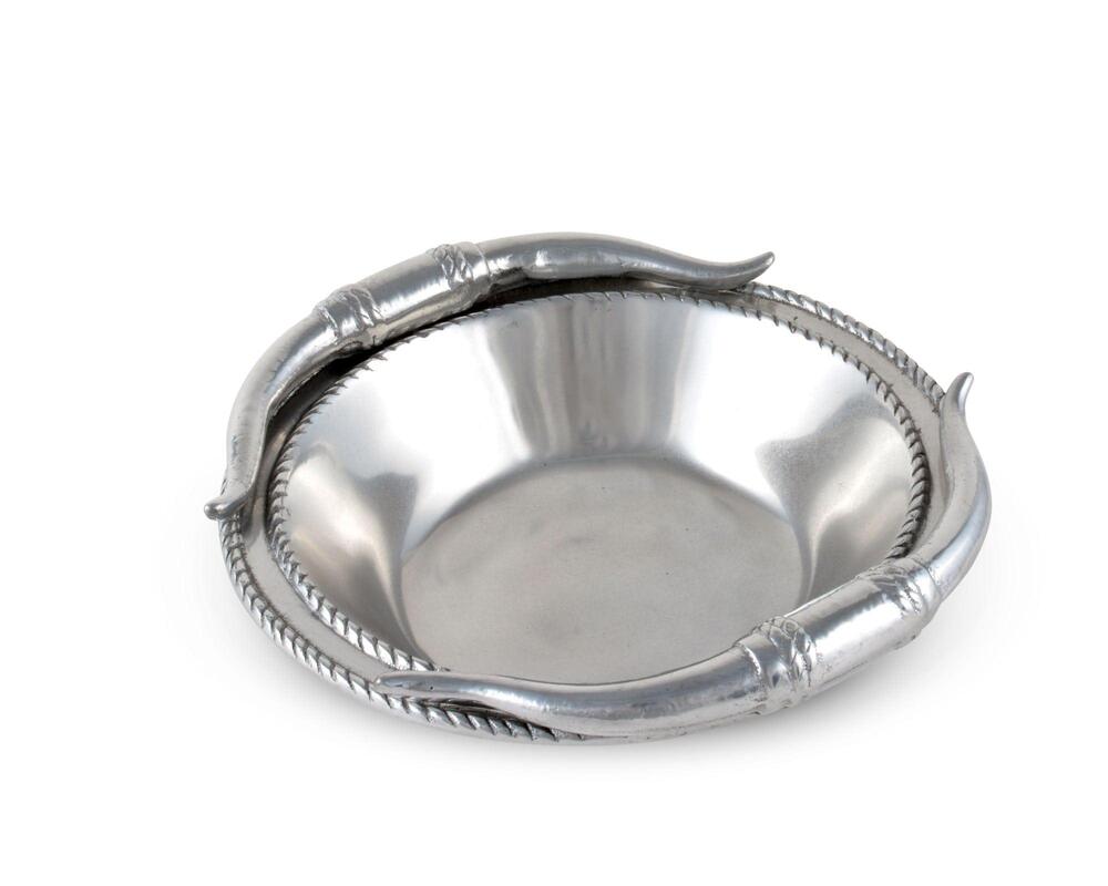 Longhorn 6" Bowl by Arthur Court Designs 3