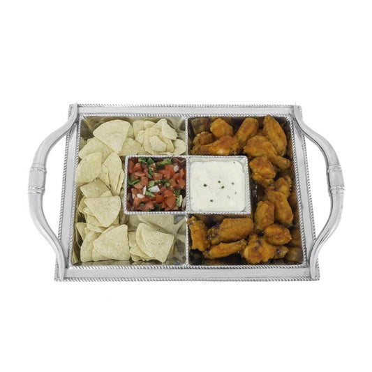Longhorn Entertainment Tray by Arthur Court Designs