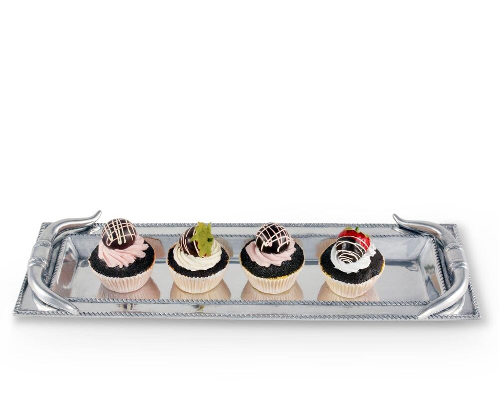 Longhorn Oblong Tray by Arthur Court Designs 4