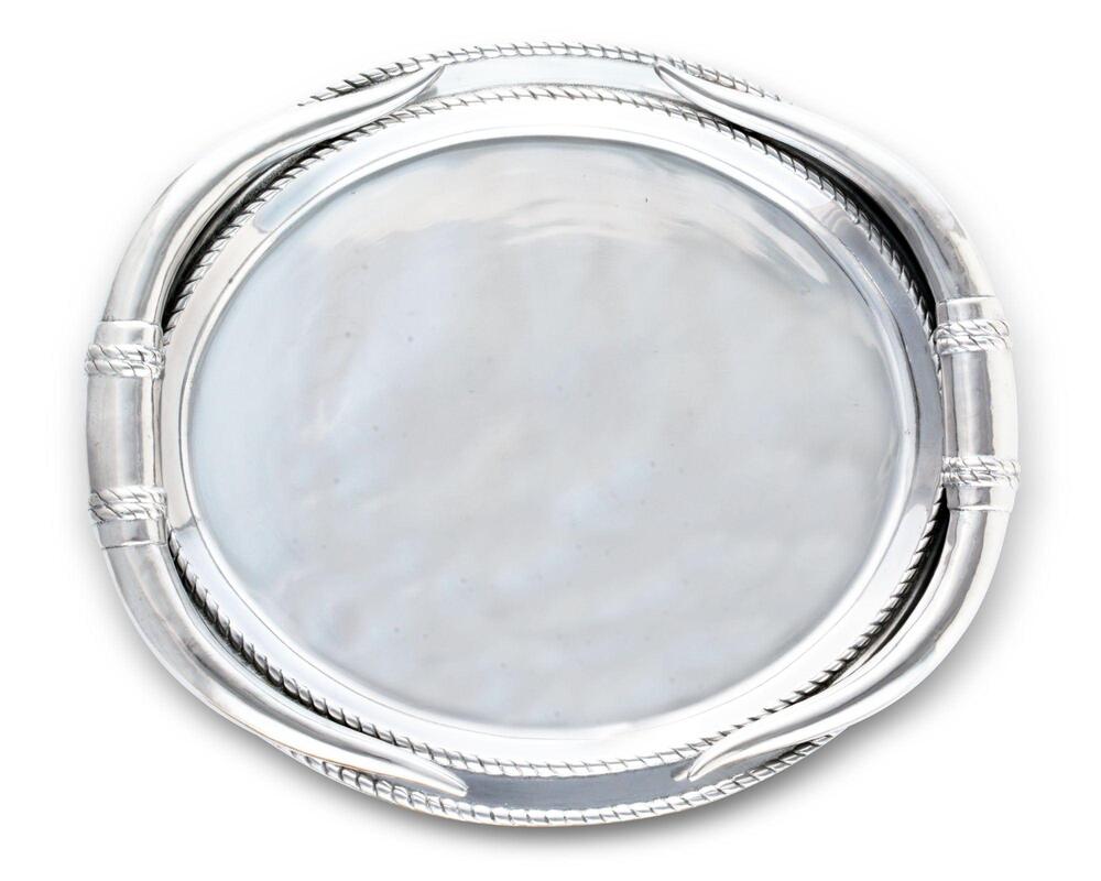 Longhorn Oval Platter by Arthur Court Designs 1