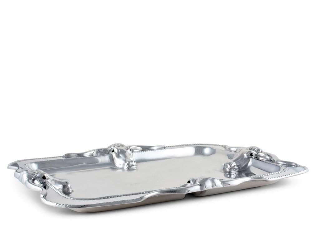 Longhorn Platter Large by Arthur Court Designs 1