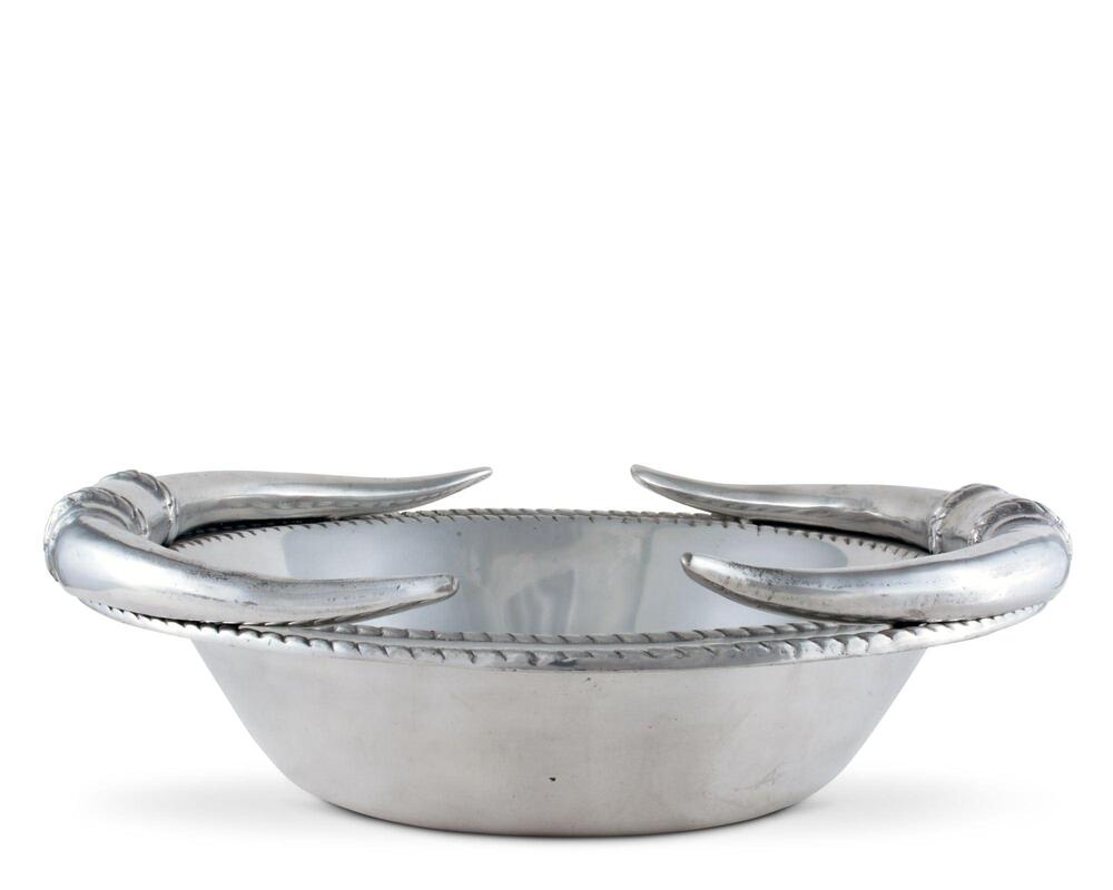 Longhorn Salad Bowl 12" by Arthur Court Designs 1