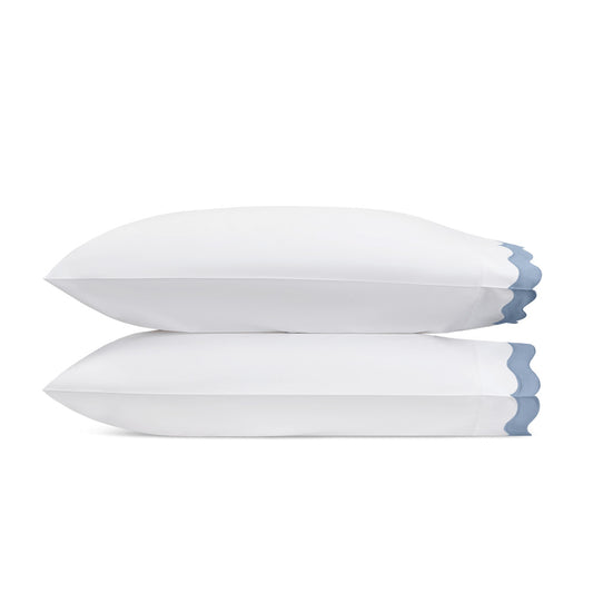 Lorelei Pillowcase Pair Hazy Blue