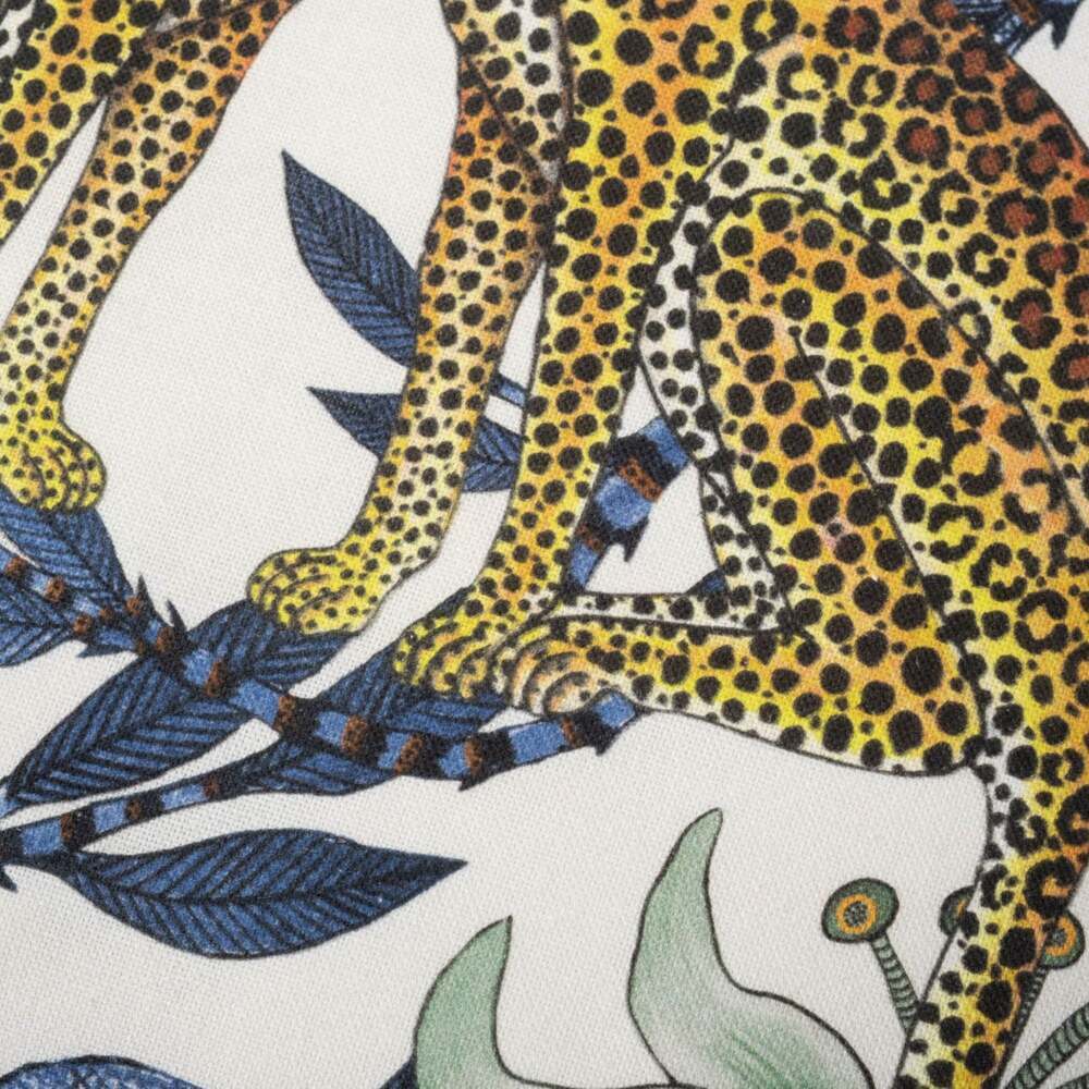 Lovebird Leopards Pillow Cotton by Ngala Trading Company Additional Image - 15