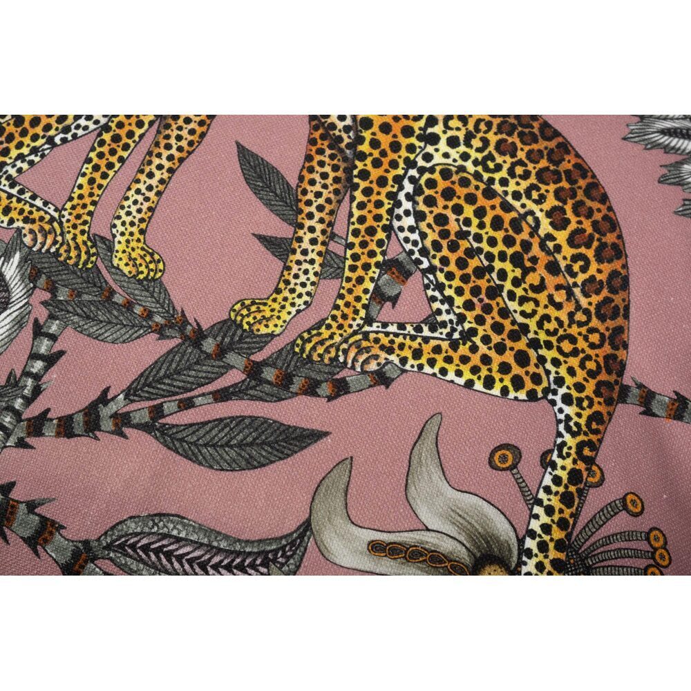 Lovebird Leopards Pillow Cotton by Ngala Trading Company Additional Image - 3