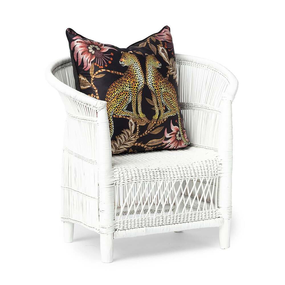 Lovebird Leopards Pillow Silk by Ngala Trading Company Additional Image - 11