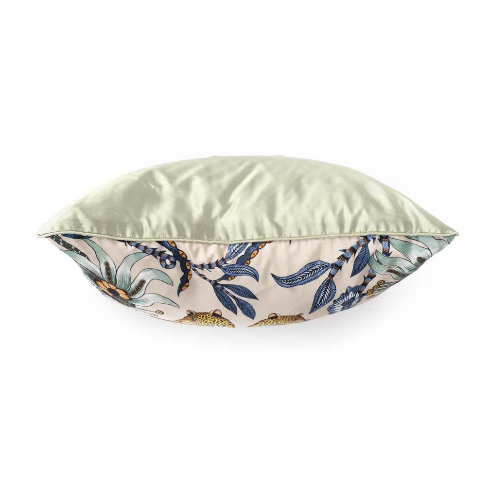 Lovebird Leopards Pillow Silk by Ngala Trading Company Additional Image - 17