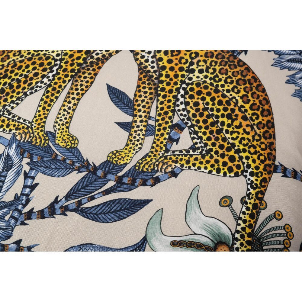Lovebird Leopards Pillow Silk by Ngala Trading Company Additional Image - 18