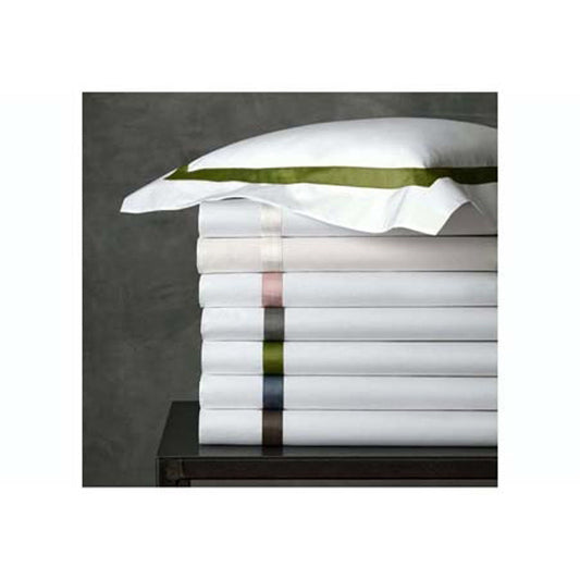Lowell King King Cases Pair Hazy Blue by Matouk