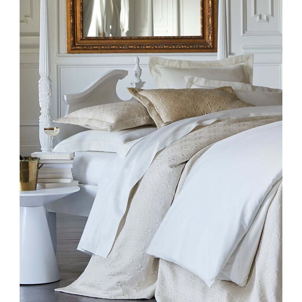 Lucia Matelasse Coverlet by Peacock Alley 3