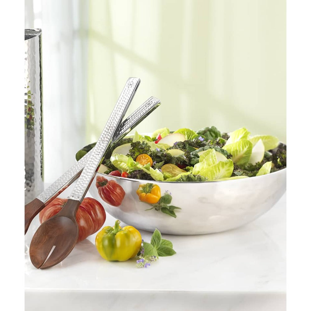 Luna Stainless Round Bowl by Mary Jurek Design Additional Image -2