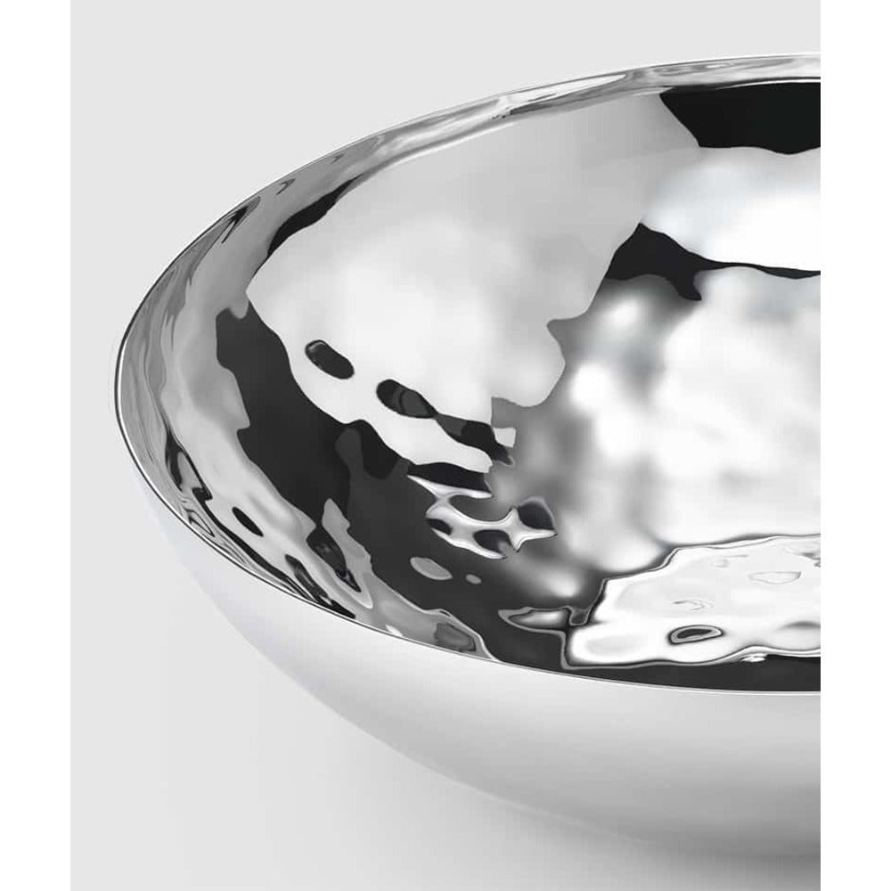 Luna Stainless Round Bowl by Mary Jurek Design Additional Image -1