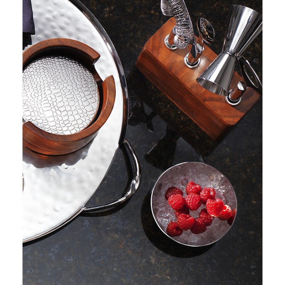 Luna Stainless Round Bowl by Mary Jurek Design Additional Image -3