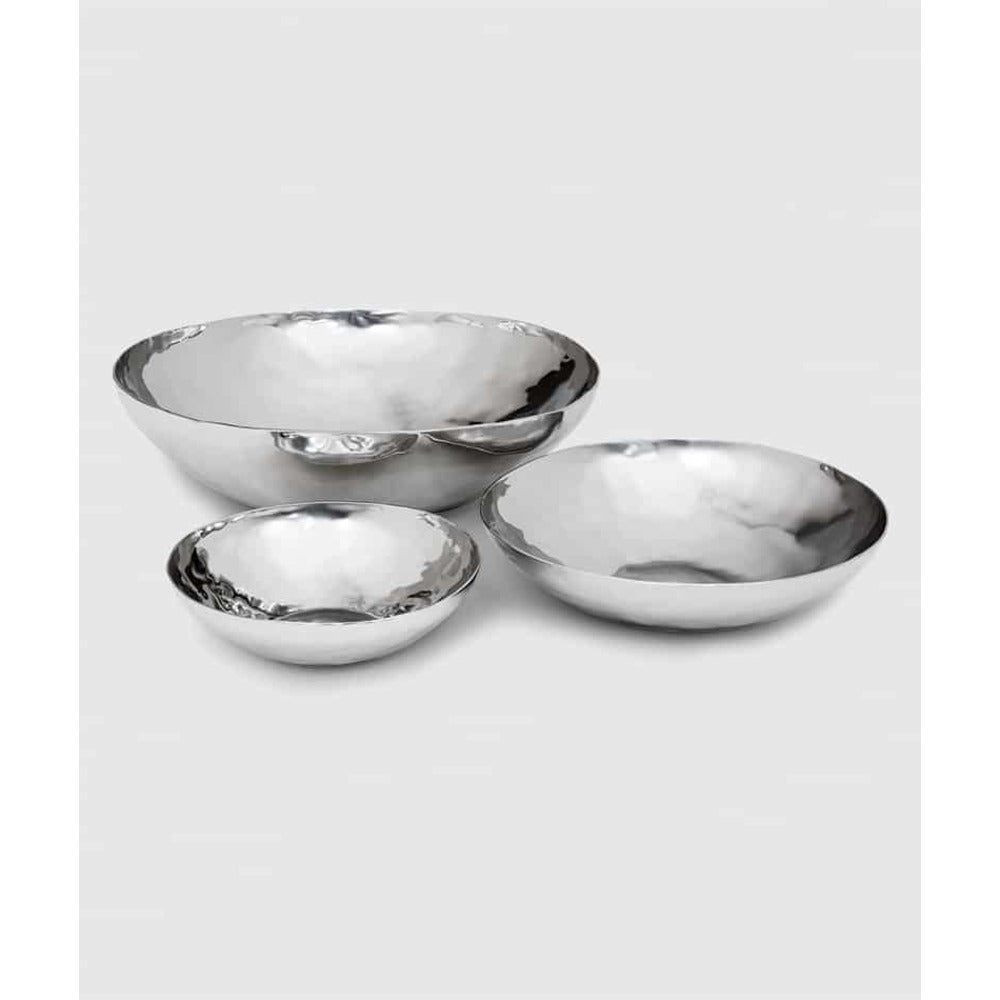 Luna Stainless Round Bowl by Mary Jurek Design