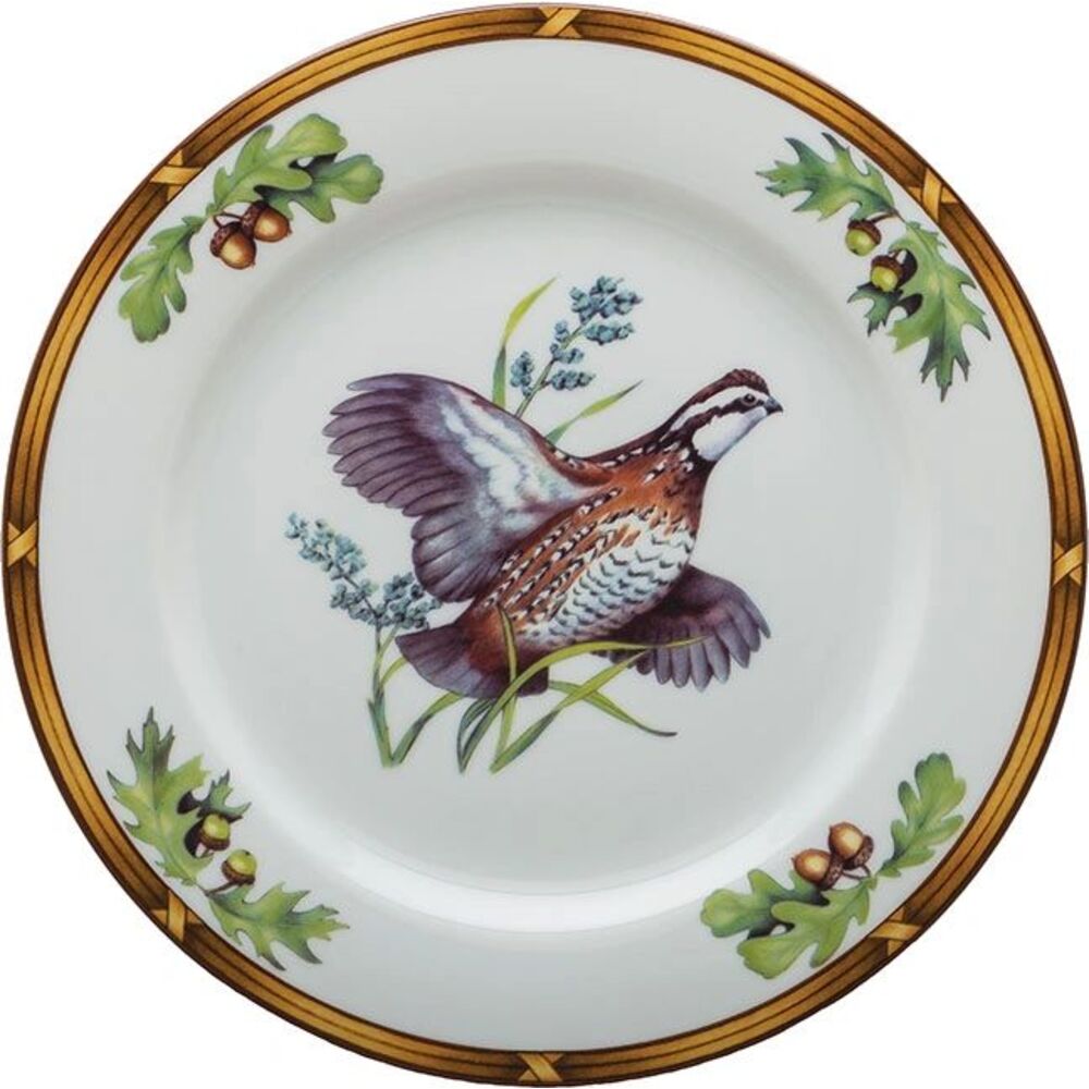 Luncheon Bob White Quail Game Birds by Julie Wear