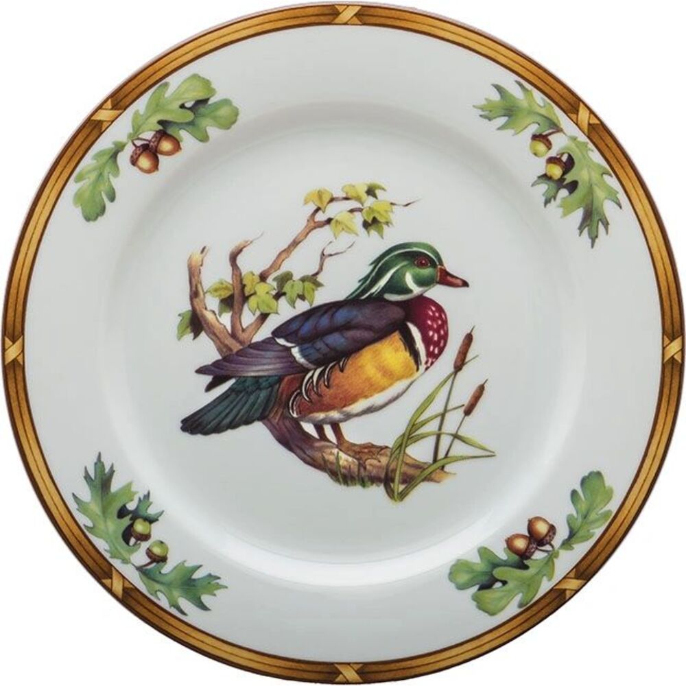 Luncheon Wood Duck Game Birds by Julie Wear