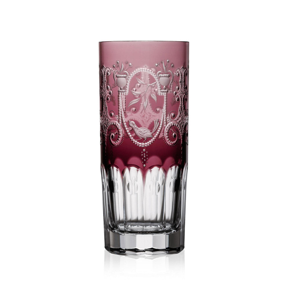 Madeira Amethyst Highball by Varga Crystal