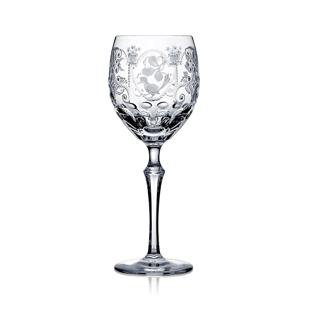 Madeira Clear Wine Glass by Varga Crystal
