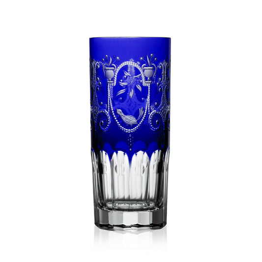Madeira Cobalt Highball by Varga Crystal