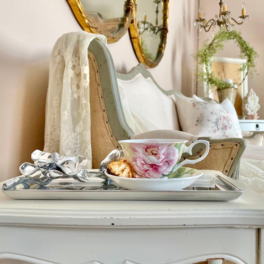 Magnolia 6" x 12" Tray by Arthur Court Designs 5