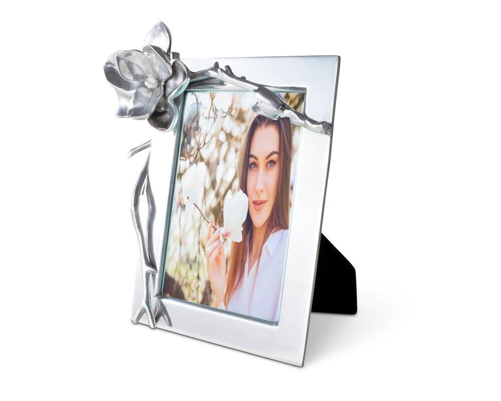 Magnolia Blossom Picture Frame - 4" x 6" by Arthur Court Designs 1
