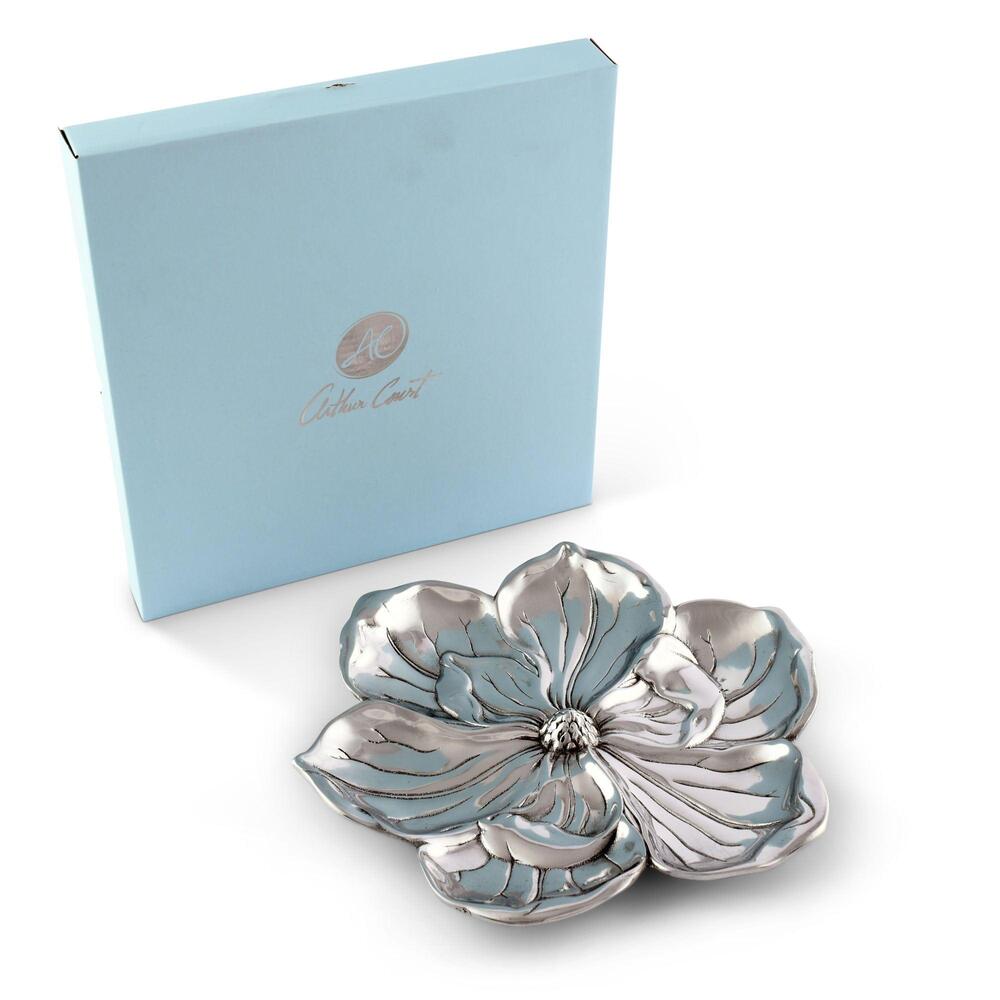 Magnolia Blossom 11" Tray by Arthur Court Designs 4
