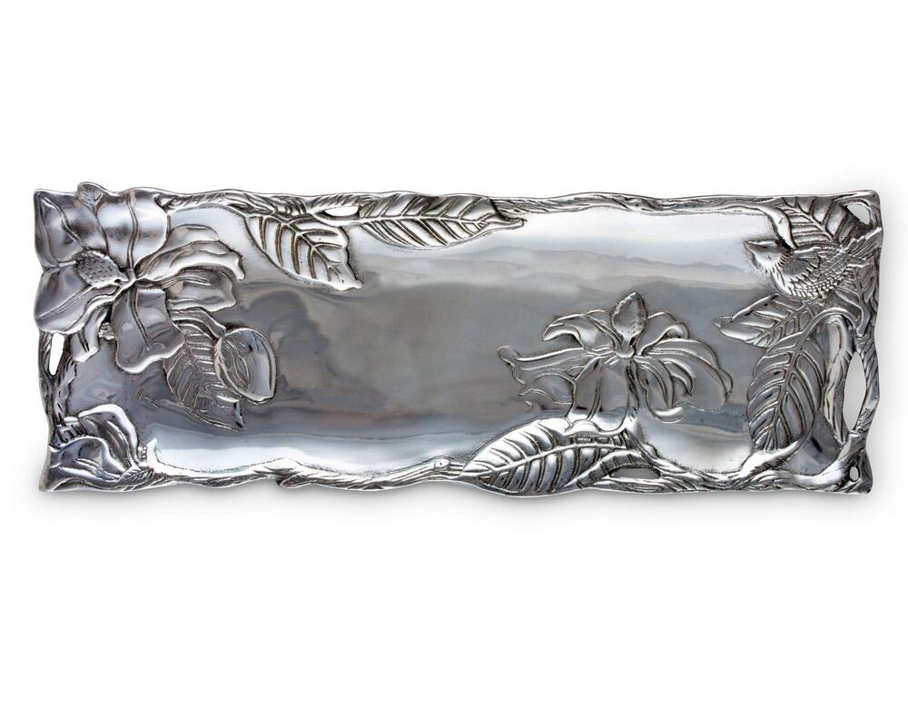 Magnolia Oblong Serving Tray by Arthur Court Designs 1