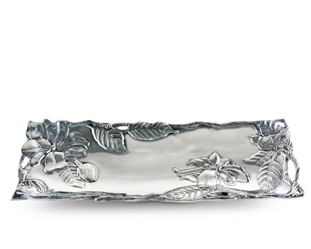 Magnolia Oblong Serving Tray by Arthur Court Designs 2
