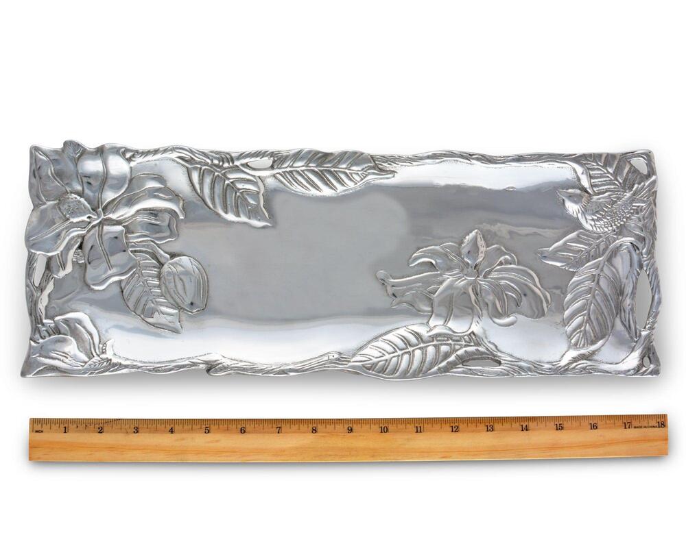 Magnolia Oblong Serving Tray by Arthur Court Designs 4