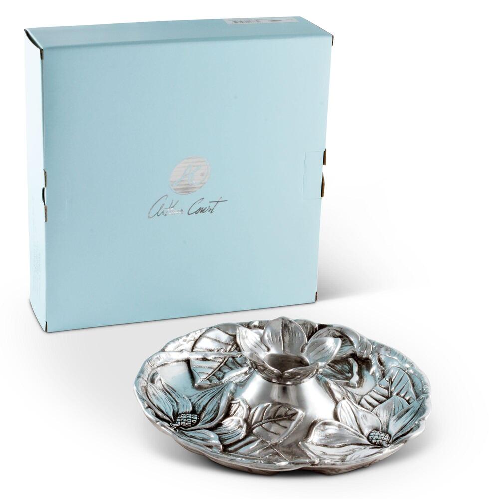 Magnolia Tidbit Tray by Arthur Court Designs 1