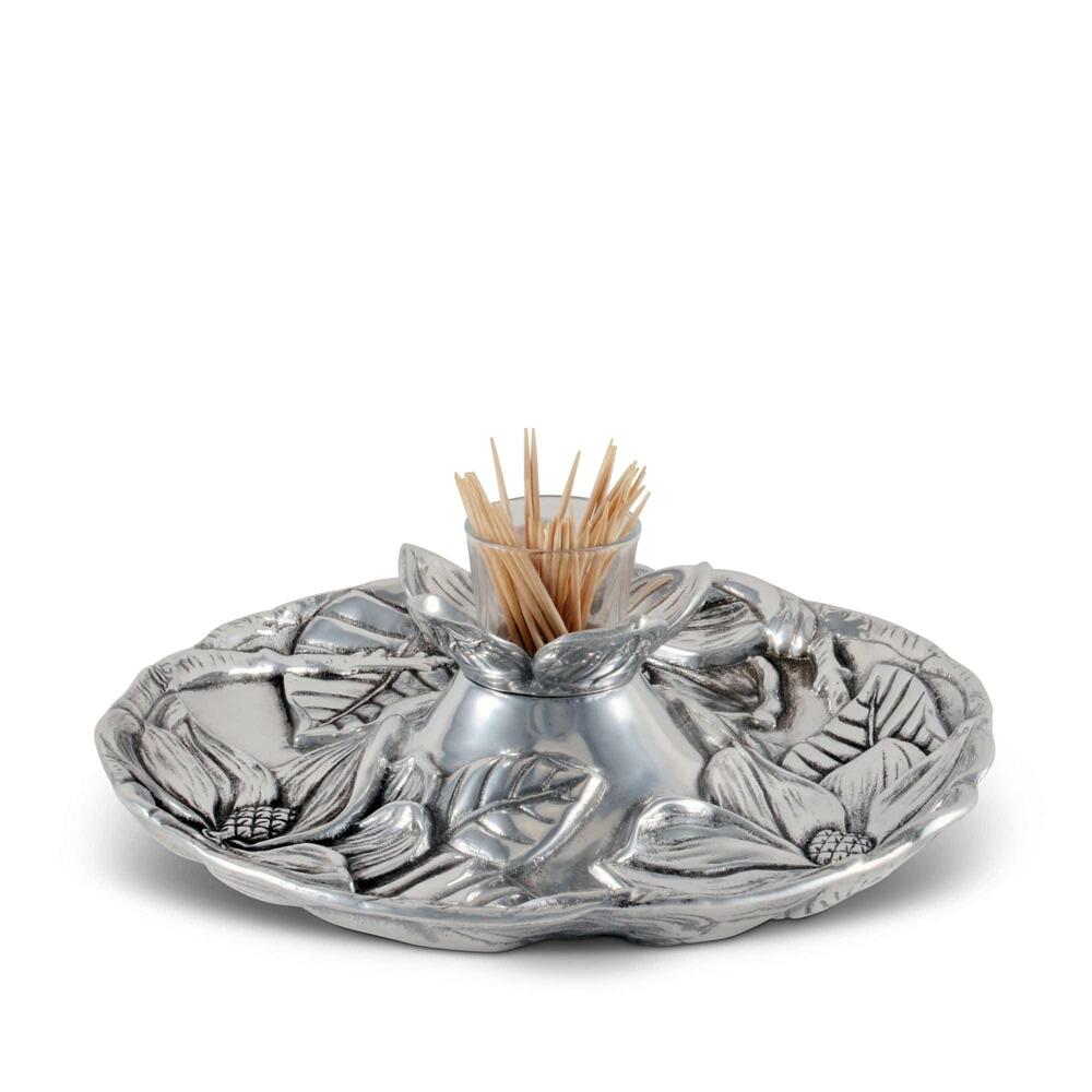 Magnolia Tidbit Tray by Arthur Court Designs 2