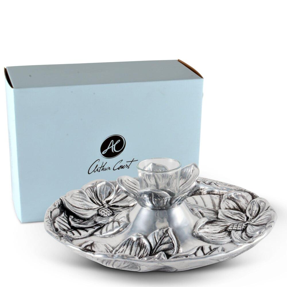 Magnolia Tidbit Tray by Arthur Court Designs 6