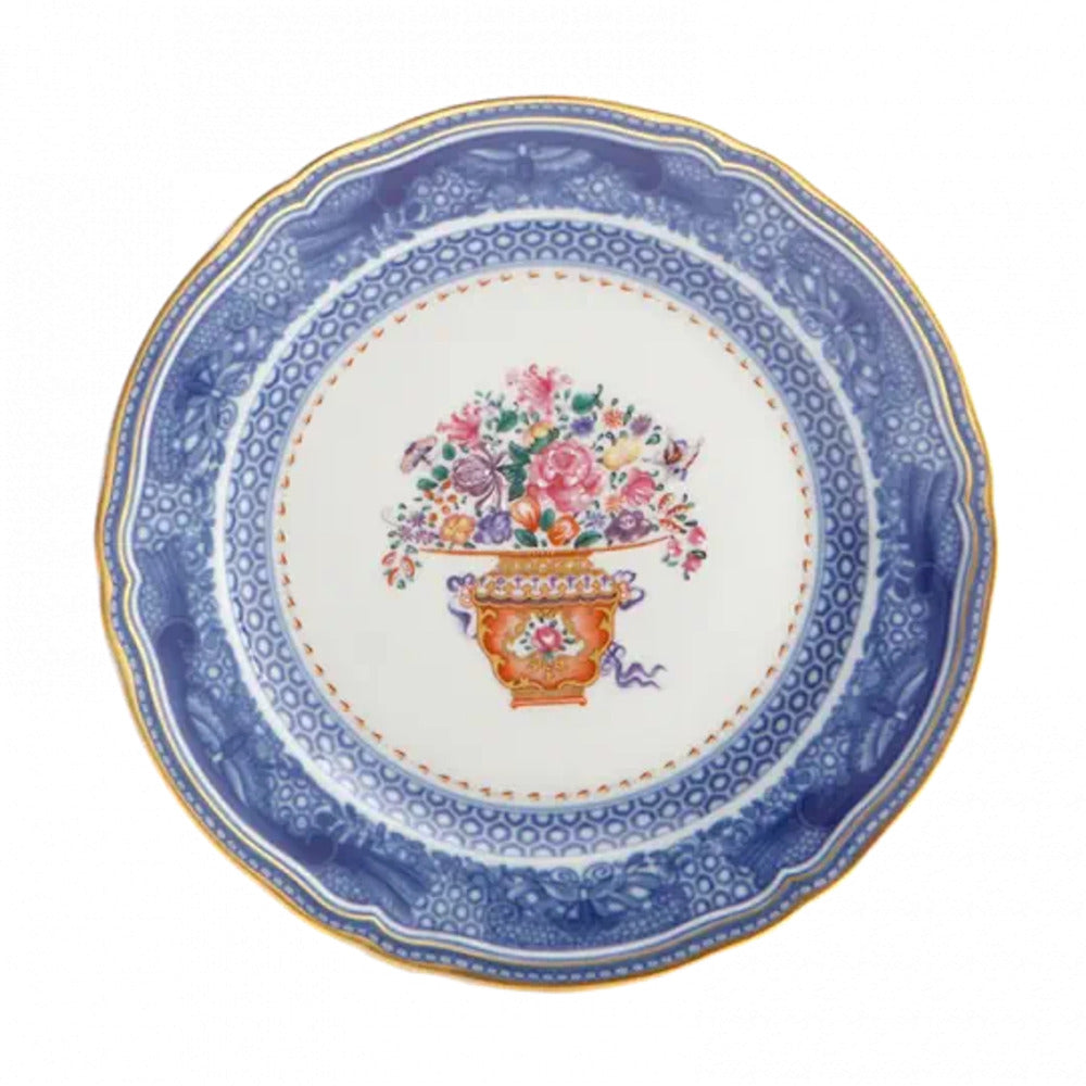 Mandarin Bouquet Dessert Plate by Mottahedeh