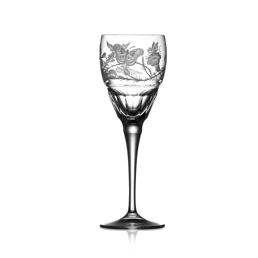 Marbella Clear White Wine Glass by Varga Crystal