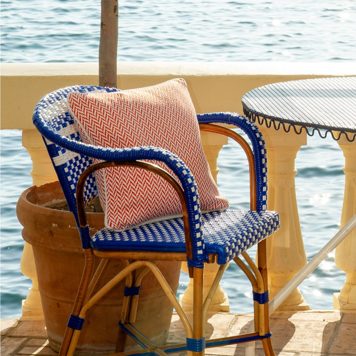 Marina Decorative Pillow by Yves Delorme 9
