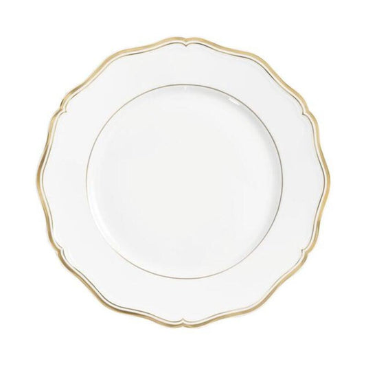 Mazurka Gold Dinner Plate by Raynaud