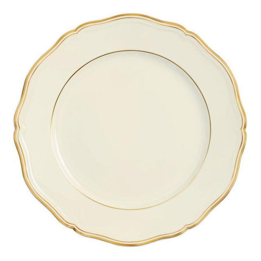 Mazurka Gold with Ivory Background Buffet Plate by Raynaud