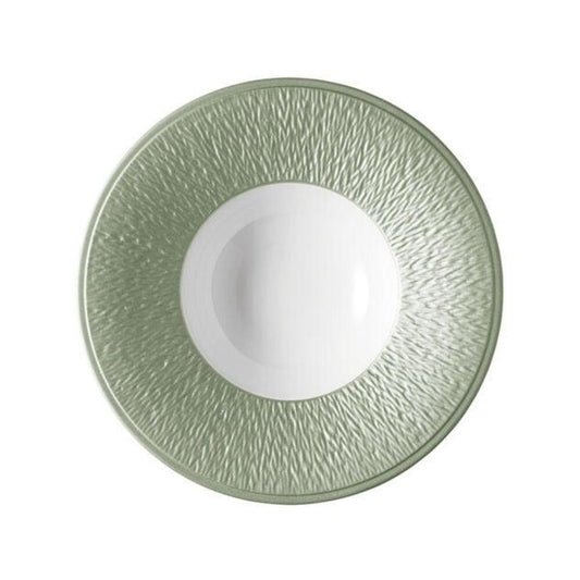Mineral Irise Celadon Soup Plate by Raynaud