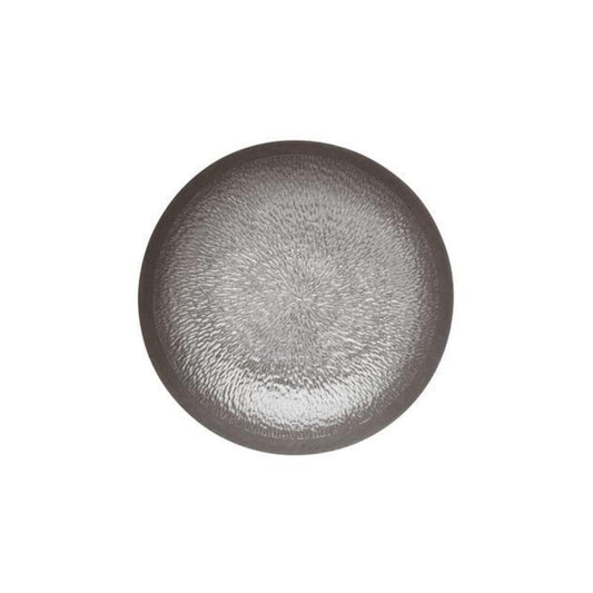 Mineral Irise Dark Grey Breakfast Plate Deep by Raynaud