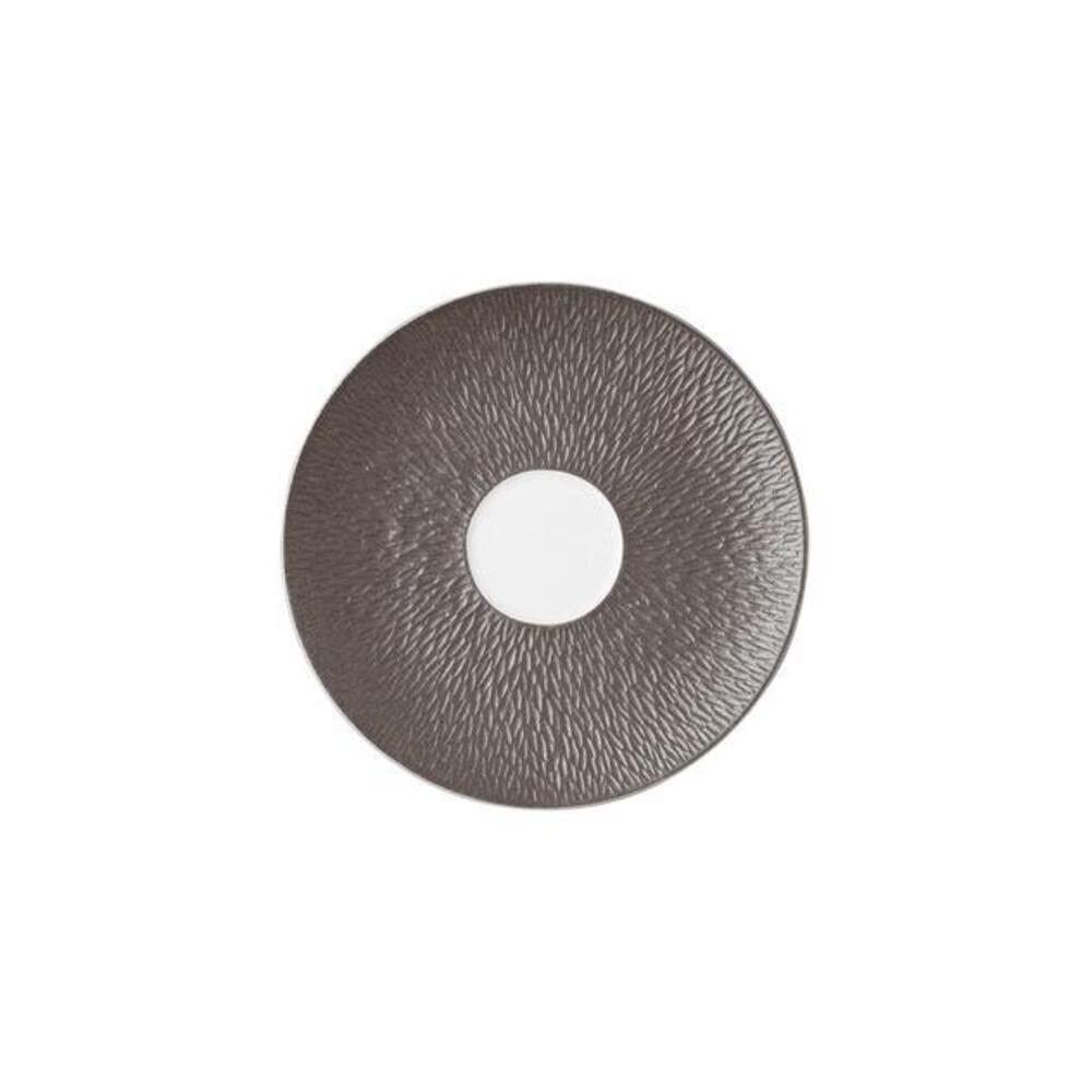 Mineral Irise Dark Grey Tea Saucer by Raynaud