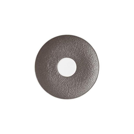 Mineral Irise Dark Grey Tea Saucer by Raynaud