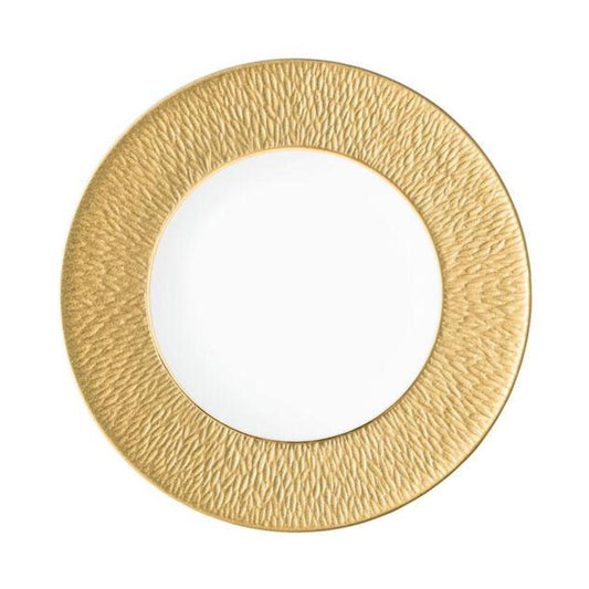 Mineral Irise Gold Gold Gold Yellow Dinner Plate by Raynaud